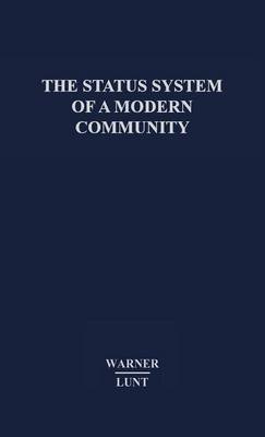 Book cover for The Status System of a Modern Community.