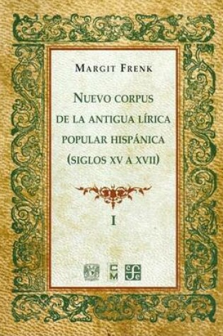 Cover of Nuevo Corpus de La Lirica Popular Hispanica