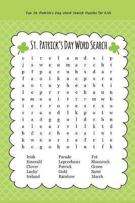 Book cover for St. Patrick's Day Word Search