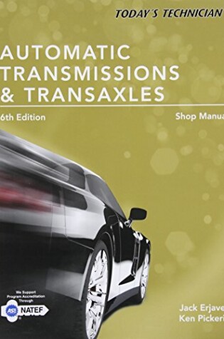 Cover of Today's Technician: Automatic Transmissions and Transaxles Shop Manual