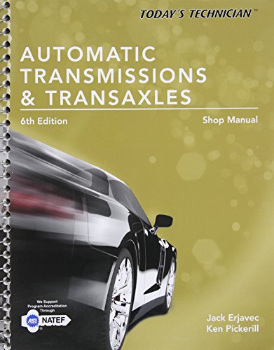 Book cover for Today's Technician: Automatic Transmissions and Transaxles Shop Manual