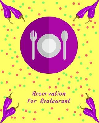 Book cover for Reservation for Restaurant