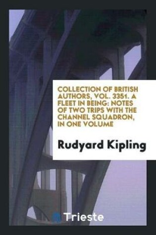 Cover of Collection of British Authors, Vol. 3351. a Fleet in Being