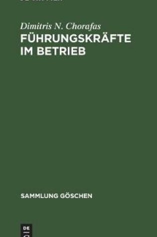 Cover of Führungskräfte im Betrieb