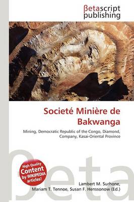 Book cover for Societ Mini Re de Bakwanga