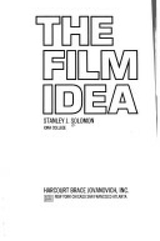 Cover of The Film Idea