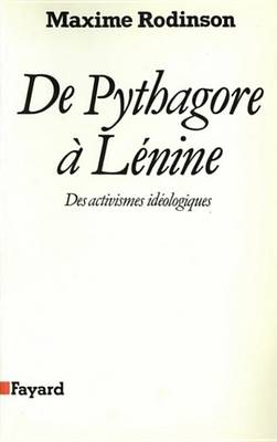 Book cover for de Pythagore a Lenine