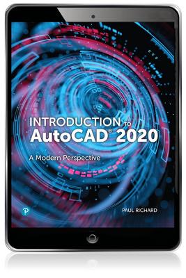 Book cover for Introduction to AutoCAD 2020