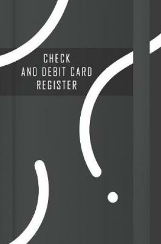 Cover of Check and Debit Card Register