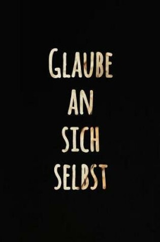 Cover of Glaube an sich selbst