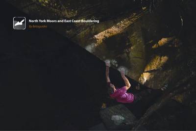 Book cover for North York Moors and East Coast Bouldering