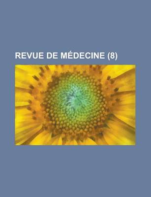 Book cover for Revue de Medecine (8)