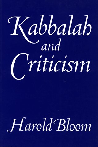 Cover of Kabbalah and Criticism
