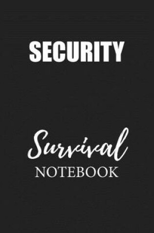 Cover of Security Survival Notebook