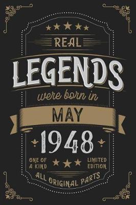 Book cover for Real Legendes were born in May 1948