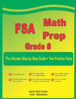 Book cover for FSA Math Prep Grade 8