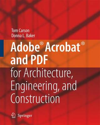 Book cover for Adobe Acrobat and PDF for Architecture