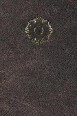 Book cover for Monogram "o" Meeting Notebook