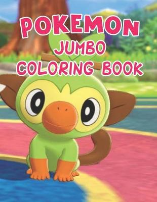 Book cover for Pokemon Jumbo Coloring Book