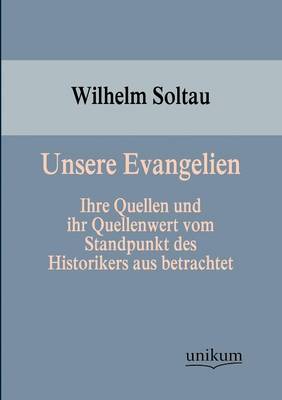 Book cover for Unsere Evangelien