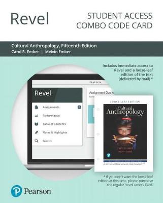 Book cover for Revel for Cultural Anthropology -- Combo Access Card