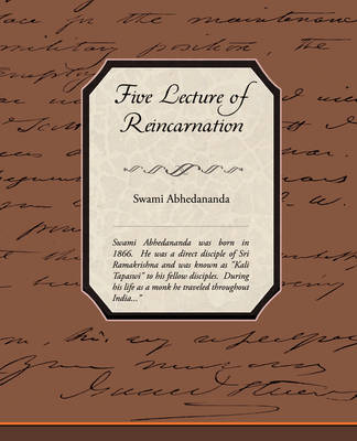 Book cover for Five Lecture of Reincarnation