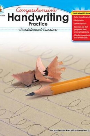 Cover of Comprehensive Handwriting Practice: Traditional Cursive, Grades 2 - 5