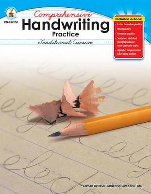 Book cover for Comprehensive Handwriting Practice: Traditional Cursive, Grades 2 - 5