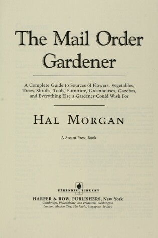 Cover of The Mail Order Gardener