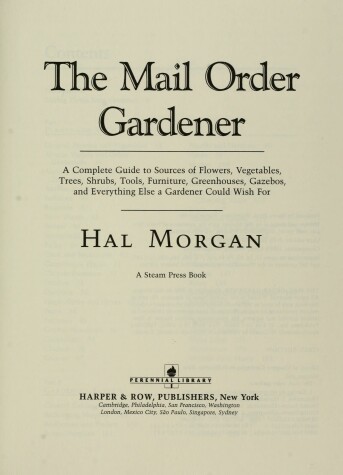 Book cover for The Mail Order Gardener