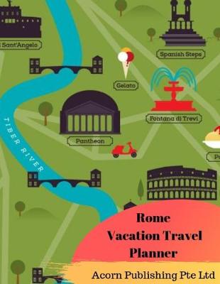 Book cover for Rome Vacation Travel Planner