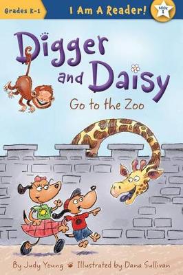 Book cover for Digger and Daisy Go to the Zoo
