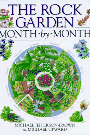 Cover of The Rock Garden Month-by-month