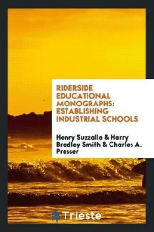 Cover of Riderside Educational Monographs