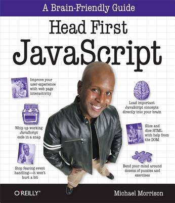 Book cover for Head First JavaScript
