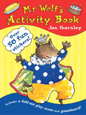 Book cover for Mr. Wolf's Activity Book