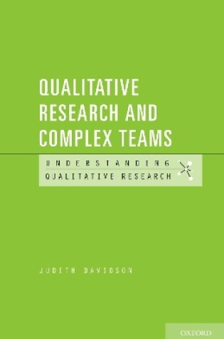 Cover of Qualitative Research and Complex Teams