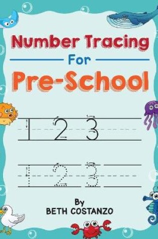 Cover of Number Tracing book for Preschoolers