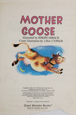 Cover of Giant WB Mother Goose