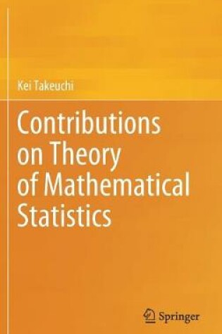 Cover of Contributions on Theory of Mathematical Statistics