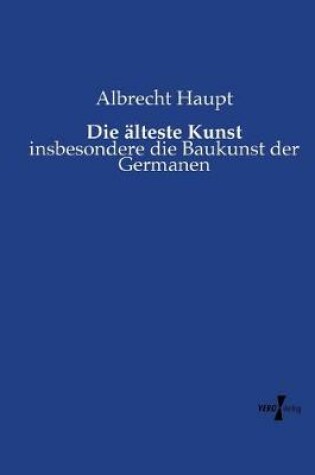 Cover of Die älteste Kunst