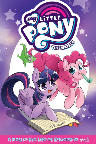 Book cover for My Little Pony: The Manga - A Day in the Life of Equestria Vol. 1