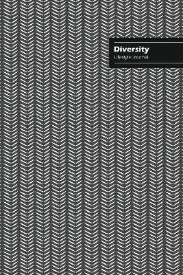 Book cover for Diversity Lifestyle Journal, Creative Write-in Notebook, Dotted Lines, Wide Ruled, Medium Size (A5), 6 x 9 Inch (Gray)
