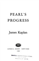 Book cover for Pearl's Progress