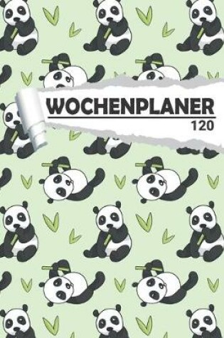 Cover of Wochenplaner Panda im Bambus