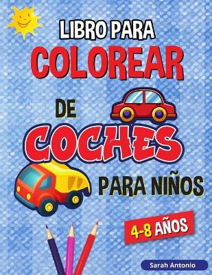 Book cover for Libro para Colorear de Camiones y Coches para Niños