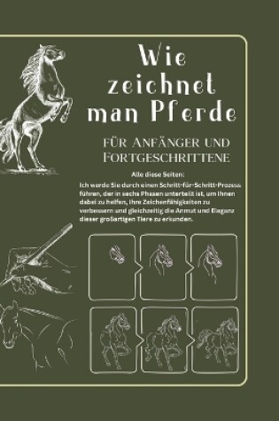 Cover of Wie zeichnet man Pferde für Anfänger und Fortgeschrittene