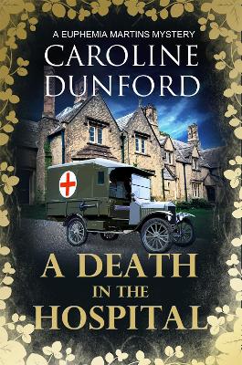 Book cover for A Death in the Hospital (Euphemia Martins Mystery 15)