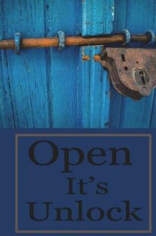Cover of Open it's unlock