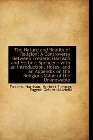 Cover of The Nature and Reality of Religion